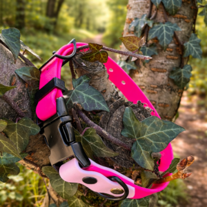 Collier Ki'color rose vif et rose pastel