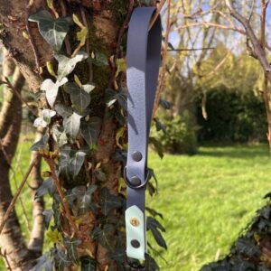 Poignée hand'Ki bleu kérosène et bleu pastel