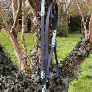 Laisse 3'Ki bleu kérosène et bleu pastel