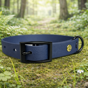 Collier Ki'mono bleu kérosène