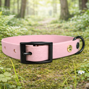 Collier Ki'mono rose pastel