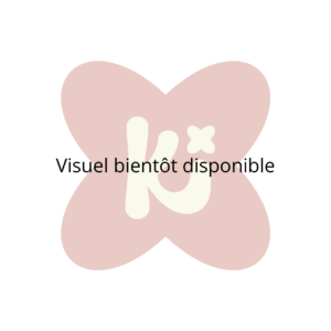 Collier Ki'mono bleu pastel