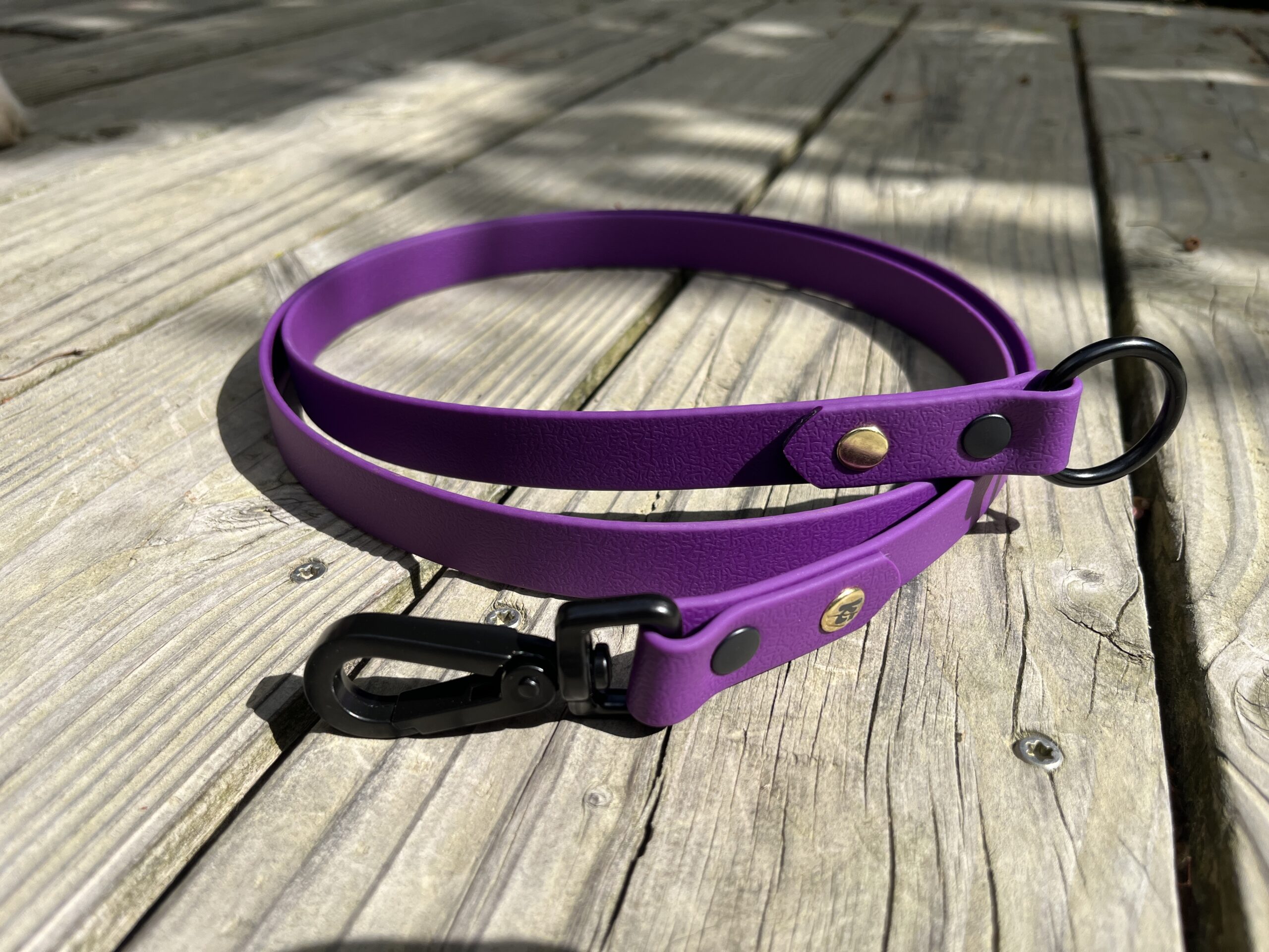 Laisse anneau Free'ki Violet 140cm