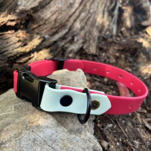 Collier Ki'color rouge et menthe verte