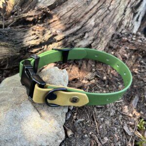 Collier Ki'color Kaki et Or
