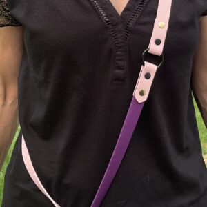 Bandoulière Ban'Ki Rose pastel/Violet