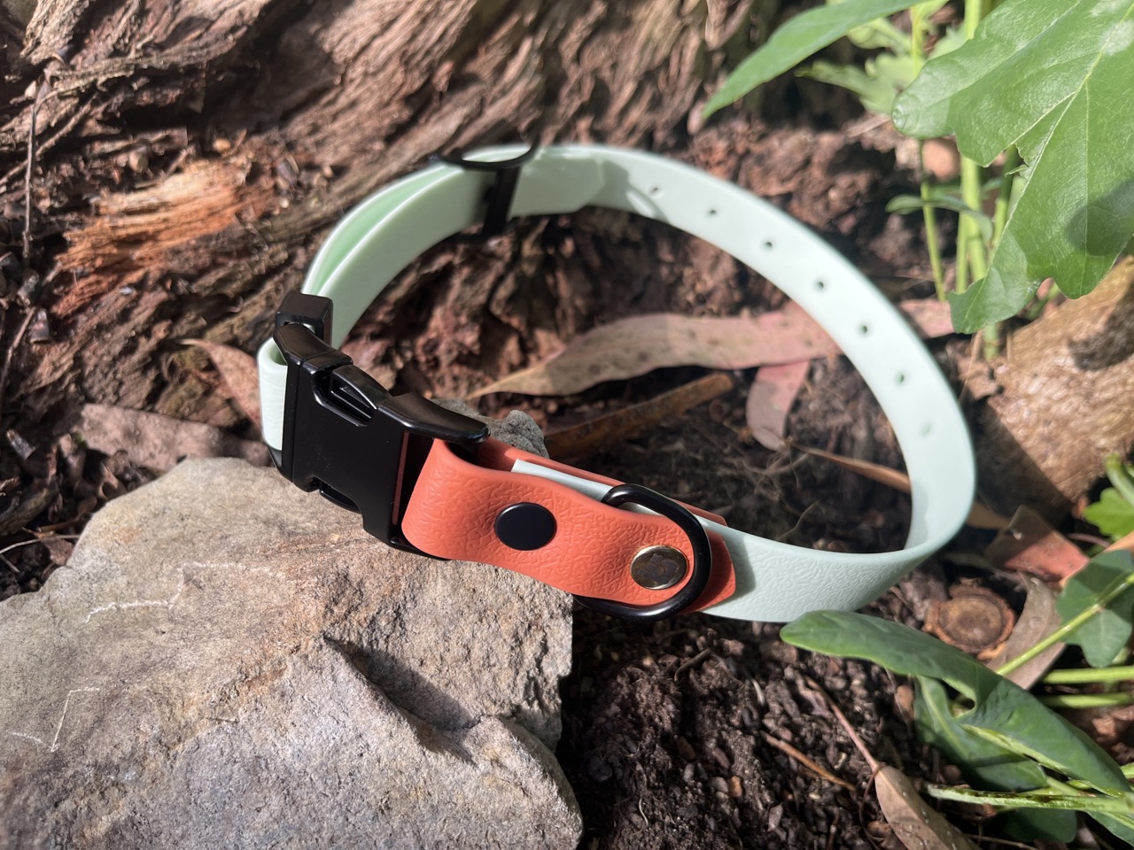 Collier Ki'color Menthe verte et terracotta